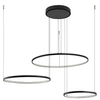 Lampa wisząca do salonu ring Circolo 10817 Nowodvorski LED 45W 3000K czarna