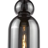 Loftowa wisząca lampa Tao TAO0110 do salonu czarny przydymiona