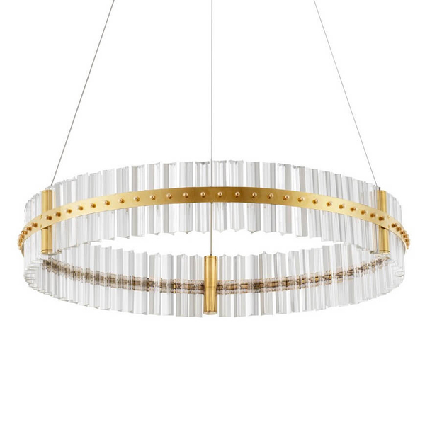 Pierścieniowa lampa zwisająca MAYO LE44225 LED 56W 3500K ring złota