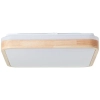 Plafon do salonu Tumeo G99791/75 LED 24W 3000K drewniany biały