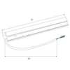 Zasilacz do szyn magnetycznych wewnętrzny Magnetic MA0006 100W czarny