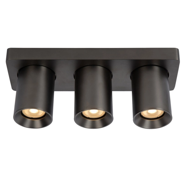 Regulowana LAMPA sufitowa NIGEL 09929/15/16 Lucide plafoniera OPRAWA metalowa reflektorki czarne