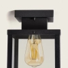 Sufitowa lampa zewnętrzna Gardena Moderno ABR-KZKP-E27 Abruzzo IP44 czarny