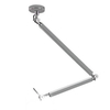 Metalowa lampa wisząca Zyta AZ2304+AZ2596 Azzardo regulowany chrom