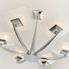Żyrandol do salonu Ayres AYRES-4CH metalowy glamour chrom