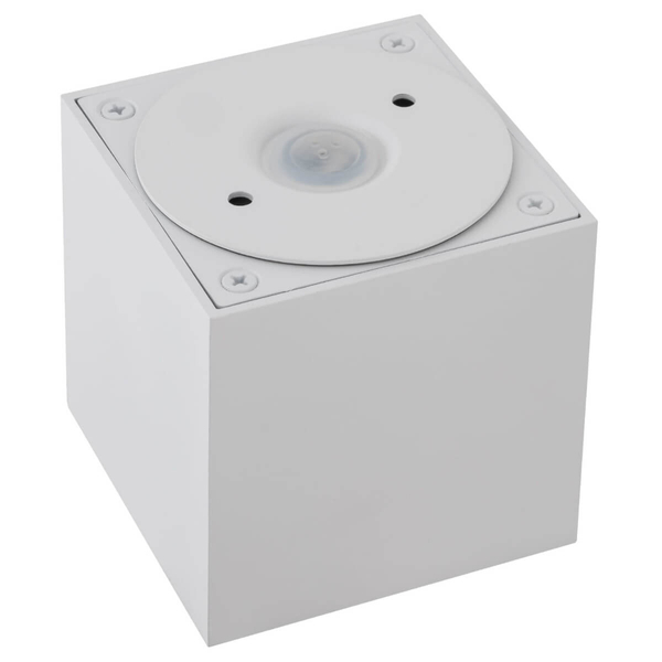 Nasufitowa punktowa lampa Parana 10719 IP44 do sypialni kwadratowa biała