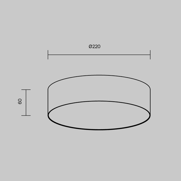 Sufitowa lampa Zon C032CL-24W3K-RD-MG Maytoni LED 24W 3000K zwis złota