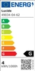 Żarówka edison LED 49034/04/62 Lucide E27 4W 2200K 230lm bursztynowa