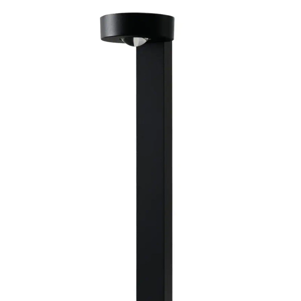Ogrodowy słupek zewnętrzny FIGARO LED 8W 3000K IP54 AZ6827 czarny aluminiowy