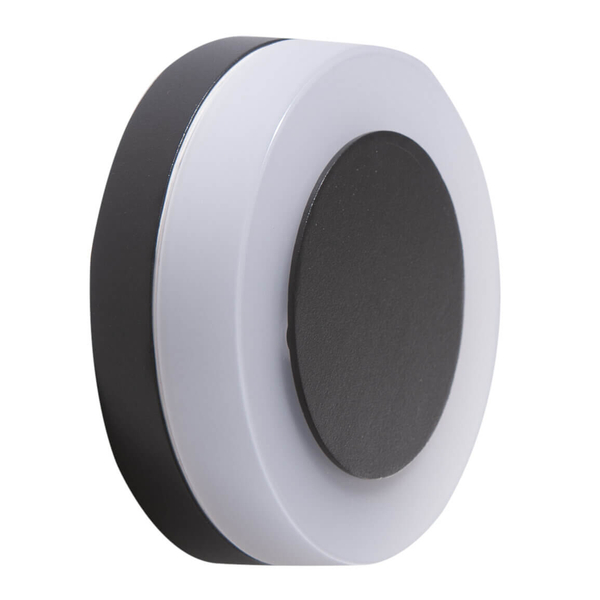 Okrągła lampa elewacyjna ENOK AZ4460 Azzardo LED 10W 3000K IP65 szary