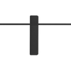 Ścienna lampa do biura Bene Parette kinkiet LED 10,5W 3000K czarny