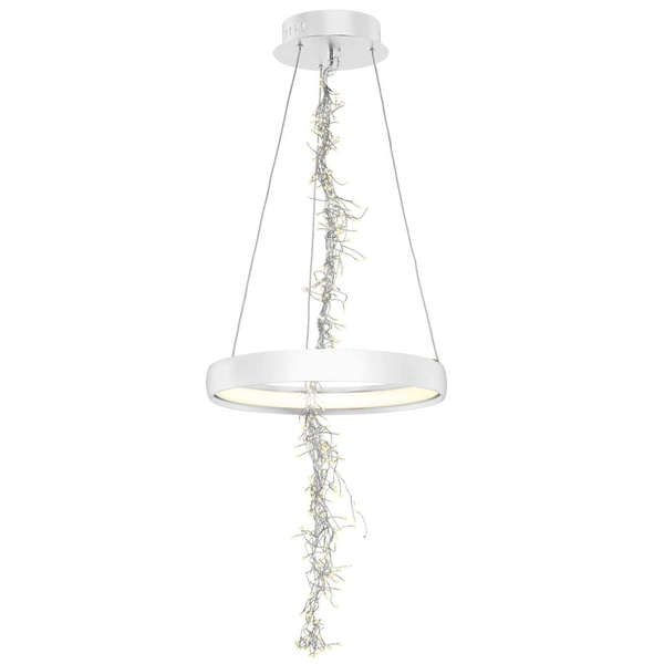 LAMPA wisząca SPARK ML274 Milagro okrągła OPRAWA zwis LED 35W 3000K circle czarny