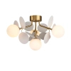 Sufitowa lampa CHIC biała złota ST-DL-2969C 3xG9 5W okrągła kulista