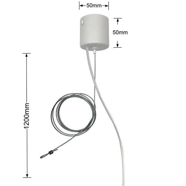 Linka + podsufitka Geometric LP-0109 linka+podsuf. Light Prestige biały