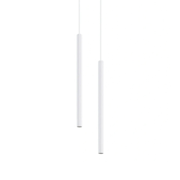 Podwójna lampa wisząca ARCHE biała SL.1866 tuba nad stół