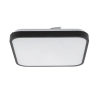 Kwadratowy plafon do kuchni AGNES SQUARE 10983 LED 16W 3000K IP44 czarny