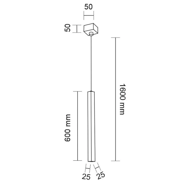 LAMPA wisząca AOMORI 7986 Shilo metalowa OPRAWA loftowy zwis czarny