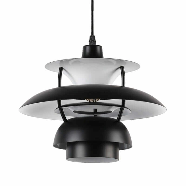 Lampa zwisająca do kuchni Retro ABR-APPLE-B Abruzzo zwis czarna