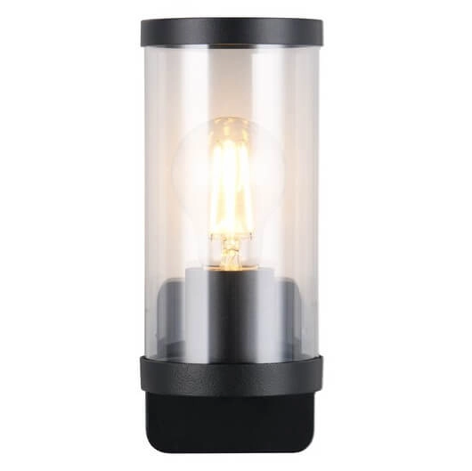 Zewnętrzna lampa przyścienna Bonito R21596132 IP44 czarny