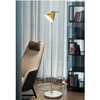 Stojąca lampa z marmurem Libro ABR-LPV-E27 Abruzzo regulowana złoty