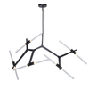 Designerska lampa wisząca Sticks ST-1001-10 black Step salonowa czarna