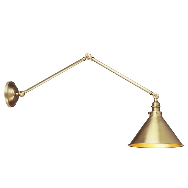 Loftowa LAMPA sufitowa PROVENCE PV-GWP-AB Elstead metalowa OPRAWA industrialna mosiądz