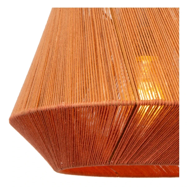 Zwisowa lampa z abażurem Jessica 10421/30/73 Lucide tkaninowa beżowa czarna