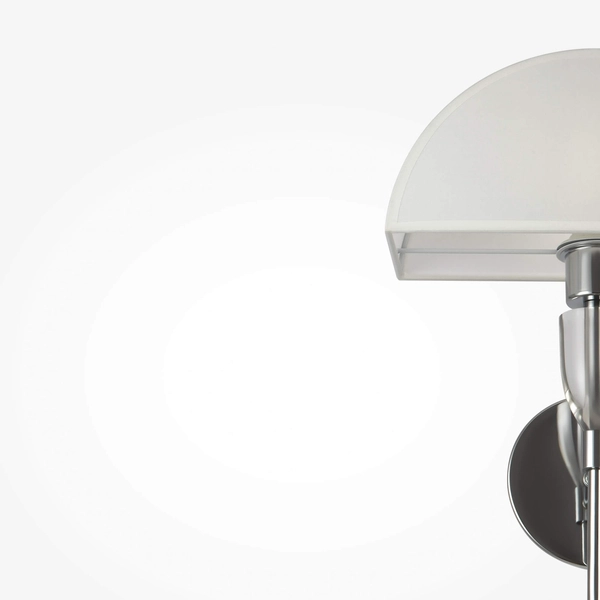 Nowoczesny kinkiet ścienny Prima Z034WL-01CH glamour biały