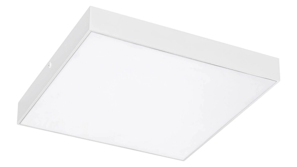 Sufitowa LAMPA plafon TARTU 7895 Rabalux łazienkowa OPRAWA metalowa LED 18W 2800K - 6000K plafoniera kwadratowa IP44 biała