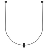Natynkowa lampa zwisowa No.C 5088 Shilo 86cm regulacja do salonu czarna