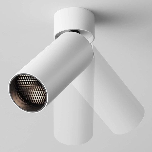 Lampa sufitowa tuba Focus C055CL-L12W4K-W-W LED 12W 4000K biała