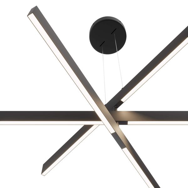Lampa wisząca Origami MOD163PL-L38B4K1 LED 46W 4000K regulowana czarna