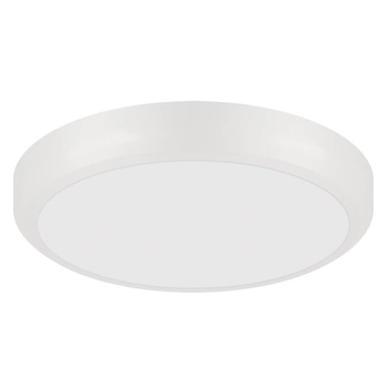 Minimalistyczny plafon Nestia 4385 Ideus LED 18W 4400K do jadalni biały