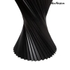 Stół TANGO MM001501100411 czarny drewniany dekor marmuru 120cm