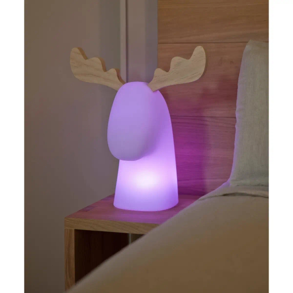 Tarasowa lampa stołowa solarna RYDY 3139 LED 5W 3000-6000K+RGB IP65 biała
