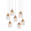 Lampa wisząca loftowa BERLIANE 00430/28/60 LED 4W 2700K czarna