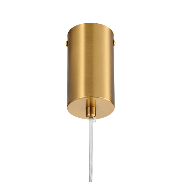 Zwisowa lampa do jadalni Sparo ST-10669P-L gold Step LED 20W 3000K złota