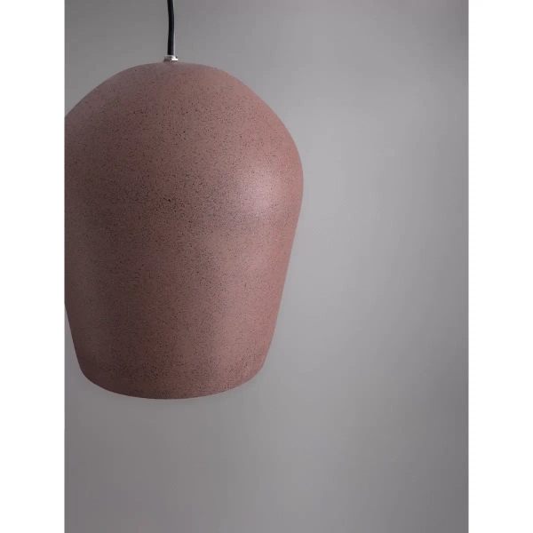 Łazienkowa owalna lampa PLONZIE LE45287 12W IP55 czerwony
