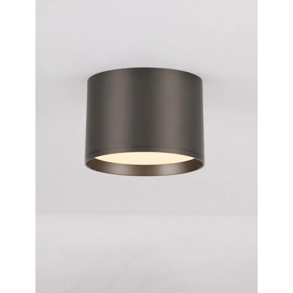 Sufitowa ledowa tuba RINVELA LE45506 LED 17W 3000K srebrna