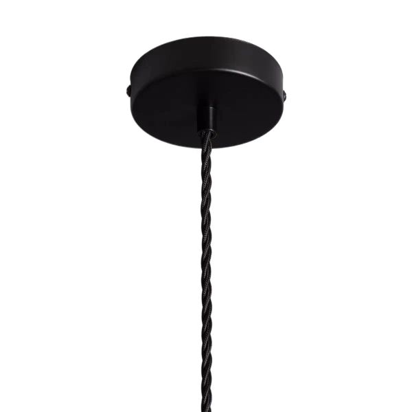 Wisząca lampa nad stół Dario ABR-LWO-DARIO-Z metalowa zielona złota