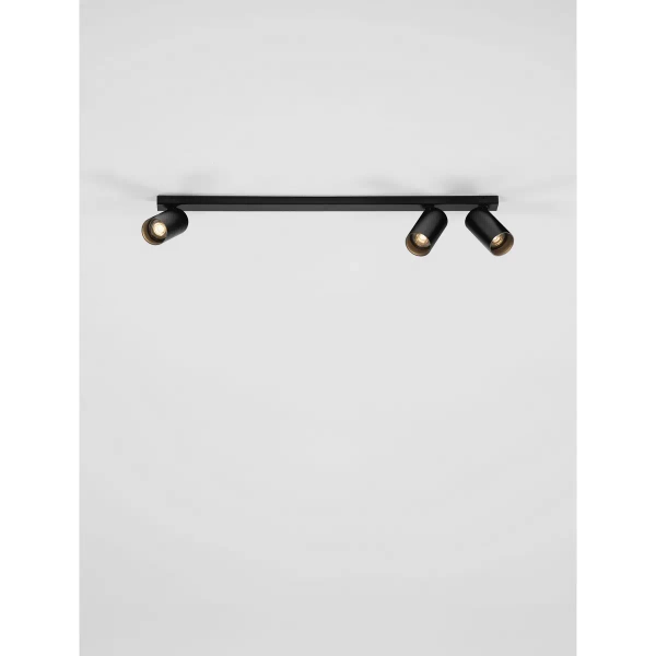 Metalowa lampa sufitowa FALORIA LE45649 tubki regulowane czarne