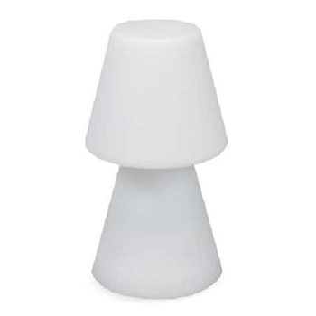 Klasyczna lampka stołowa Lola LUMLL030WLNW King Home LED 0,5W 6000K IP54 biała