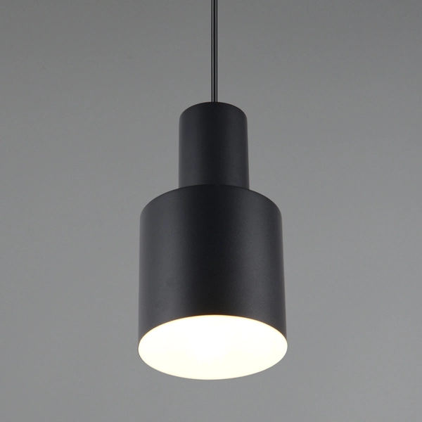 Wisząca lampa Agudo 319400132 Trio walec tubka do kuchni czarna