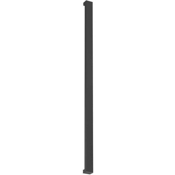 Ledowy kinkiet ścienny Hoso 4015 Shilo 24W 3000K minimalistyczna czarny