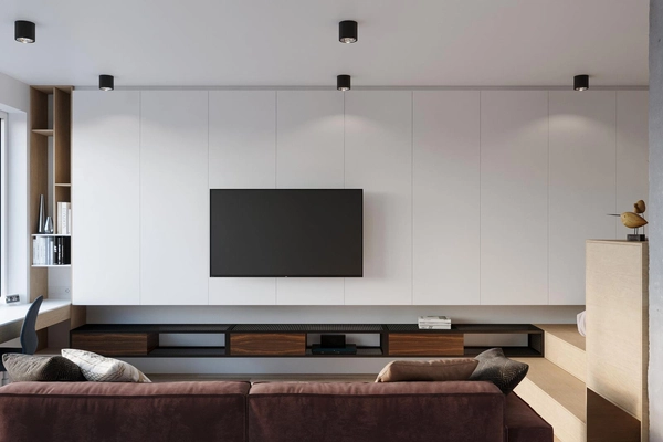 LAMPA sufitowa SL.0697 metalowa OPRAWA spot natynkowy tuba downlight czarny