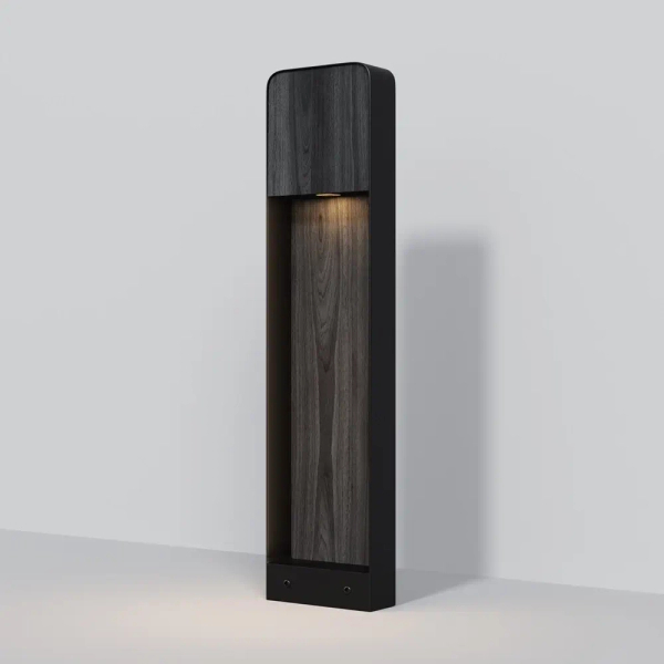 Ogrodowa lampa stojąca Porte O481FL-L7BWD3K LED 7W 3000K IP54 czarna