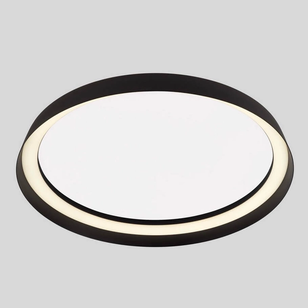 Okrągły plafon ściemnialny BATALLAS LE44650 LED 38W 2700-4000K czarny