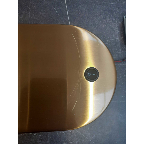Oprawa ścienna CGSPOTW1 sypialniana metalowa LED 12W 3000K mosiądz OUTLET