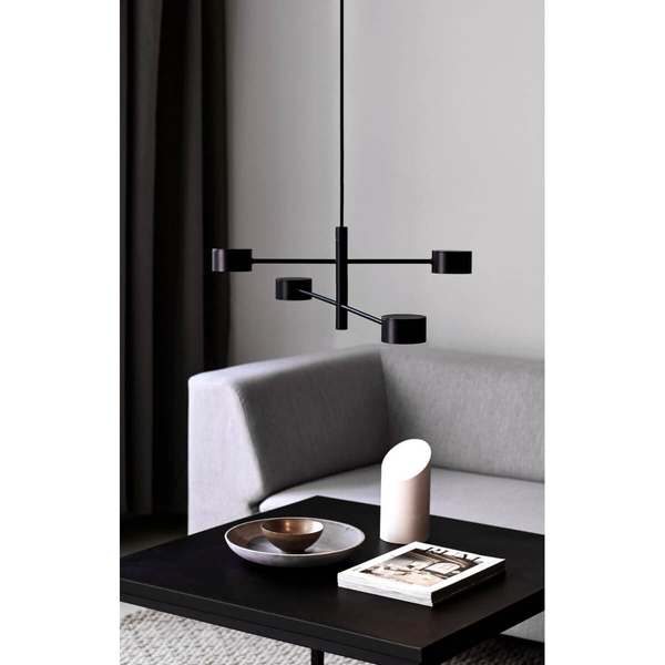 Lampa wisząca do salonu Clyde 2010803003 LED 4W 2700K czarny
