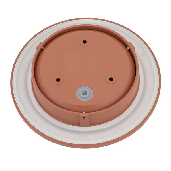 Ogrodowy kinkiet ARIA 11567 LED 9W 3000K okrągły IP54 terakota